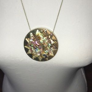 House of Harlow sunburst long necklace